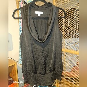 MICHAEL Michael Kors Black Cowl Neck Blouse